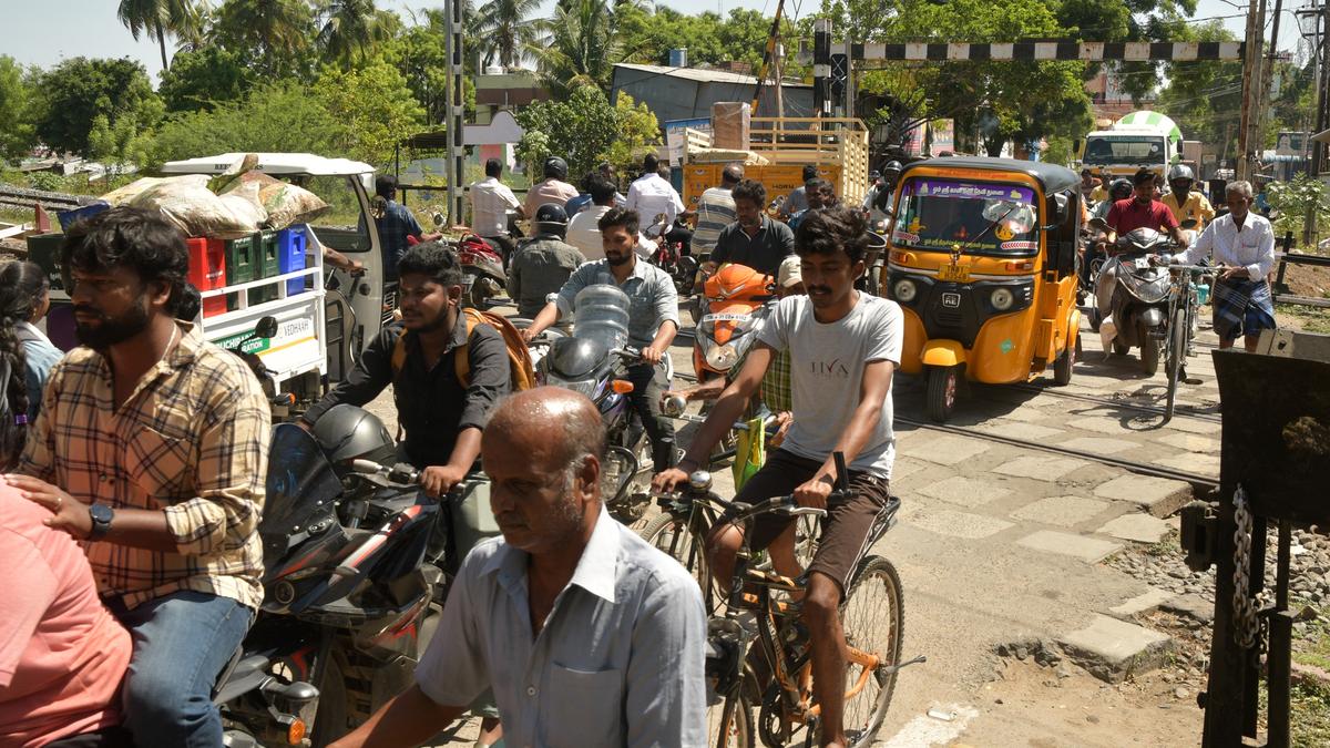 Construction of road over bridge near Town railway station awaits completion of land acquisition