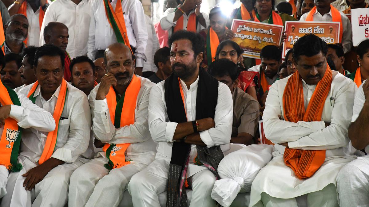 KCR ‘backstabbed’ Telangana youth: Kishan Reddy