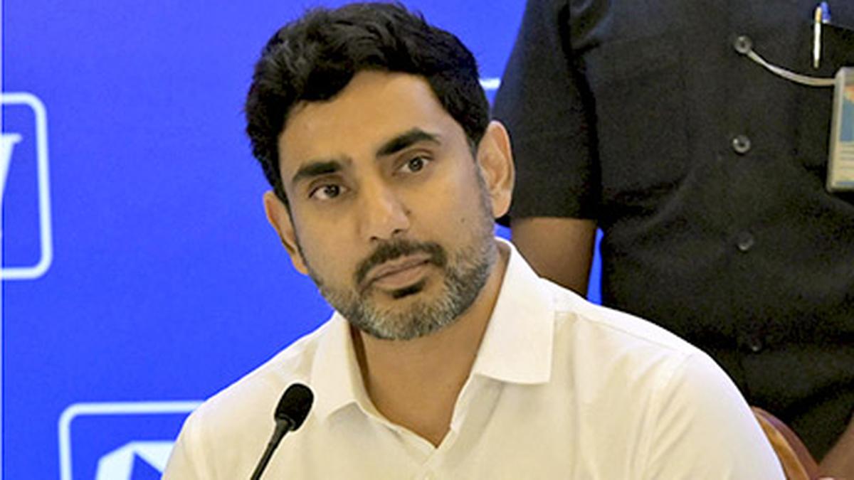 IT Minister Lokesh inspects municipal school and receives grievances from people in Visakhapatnam