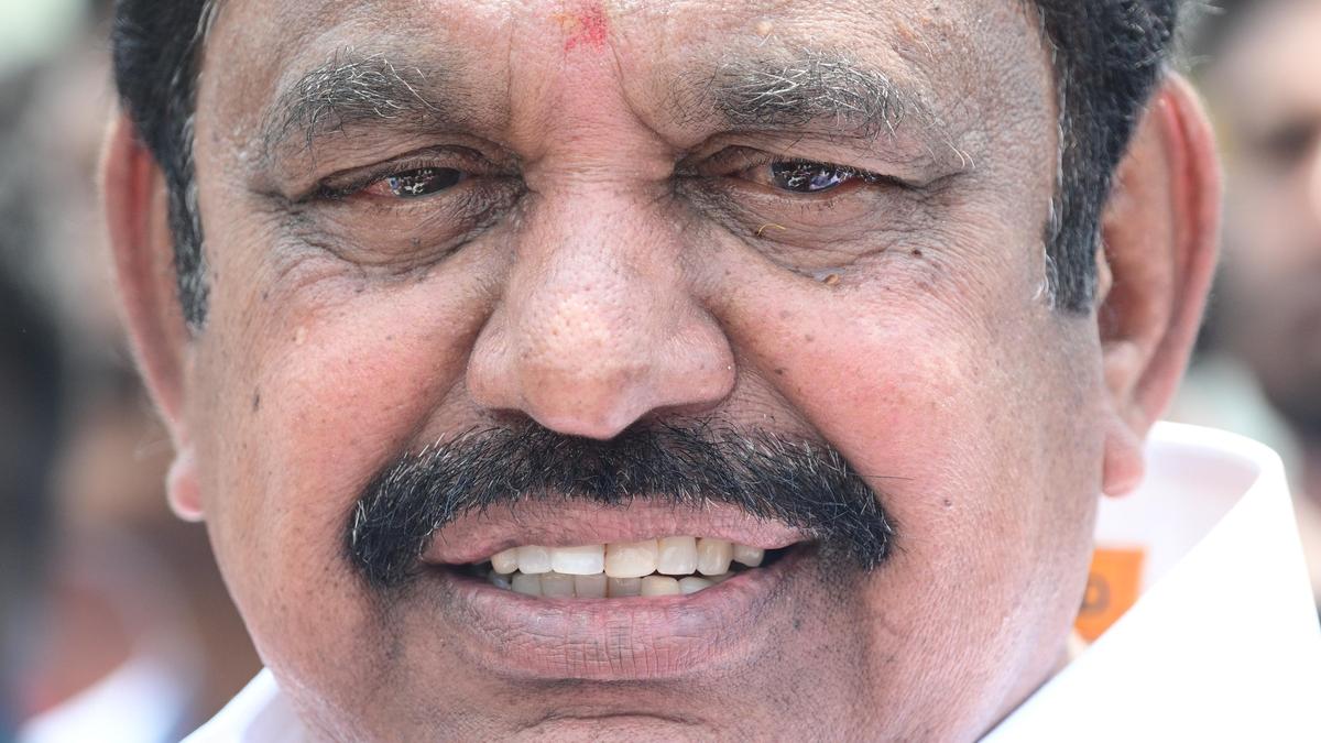 T.N. Assembly election: Palaniswami has ₹17 lakh loan and no immovable assets in his name