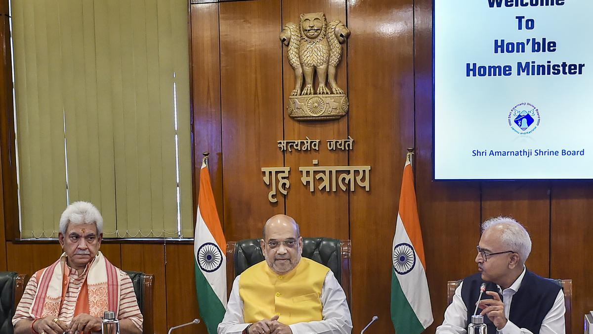 Amit Shah reviews Jammu and Kashmir situation at high-level meeting