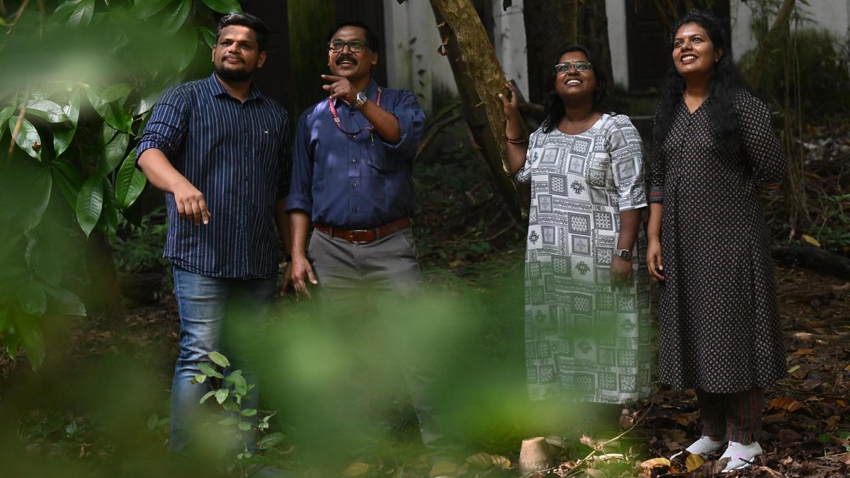 A team of researchers from Maharaja’s College, Kochi, discovers four new species of lichens from Western Ghats