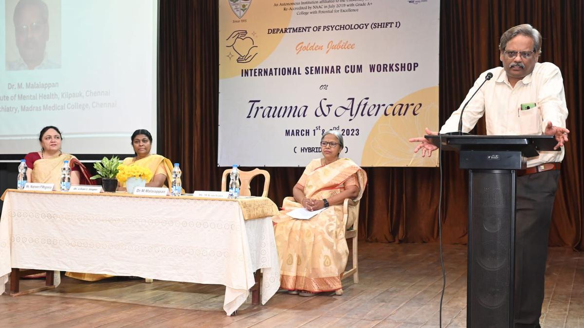 Chennai’s Women’s Christian College organises seminar on trauma and aftercare