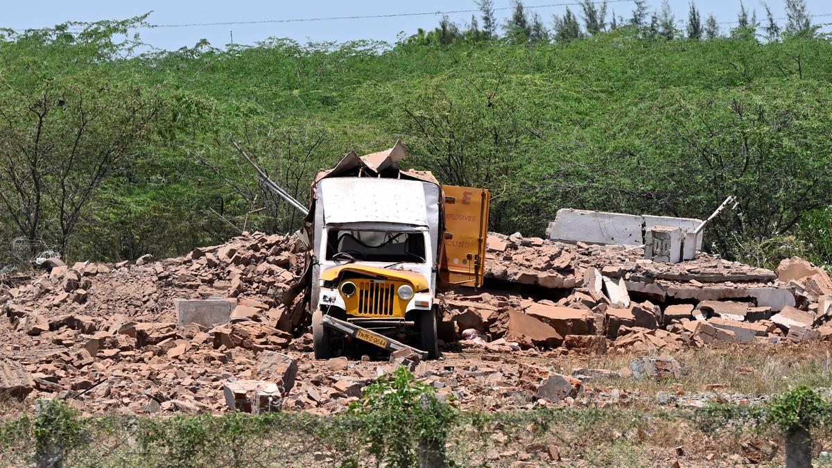 Three killed in blast at explosive storage unit in Virudhunagar