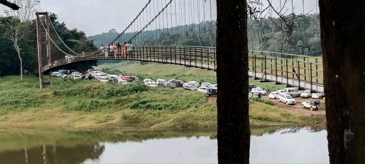 Concerns raised over safety of Ayyapancoil suspension bridge