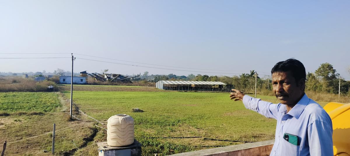 Eshwar Naik, a farmer from Kalluganguru whose house is located close to the blast site, suffered huge losses following the incident.