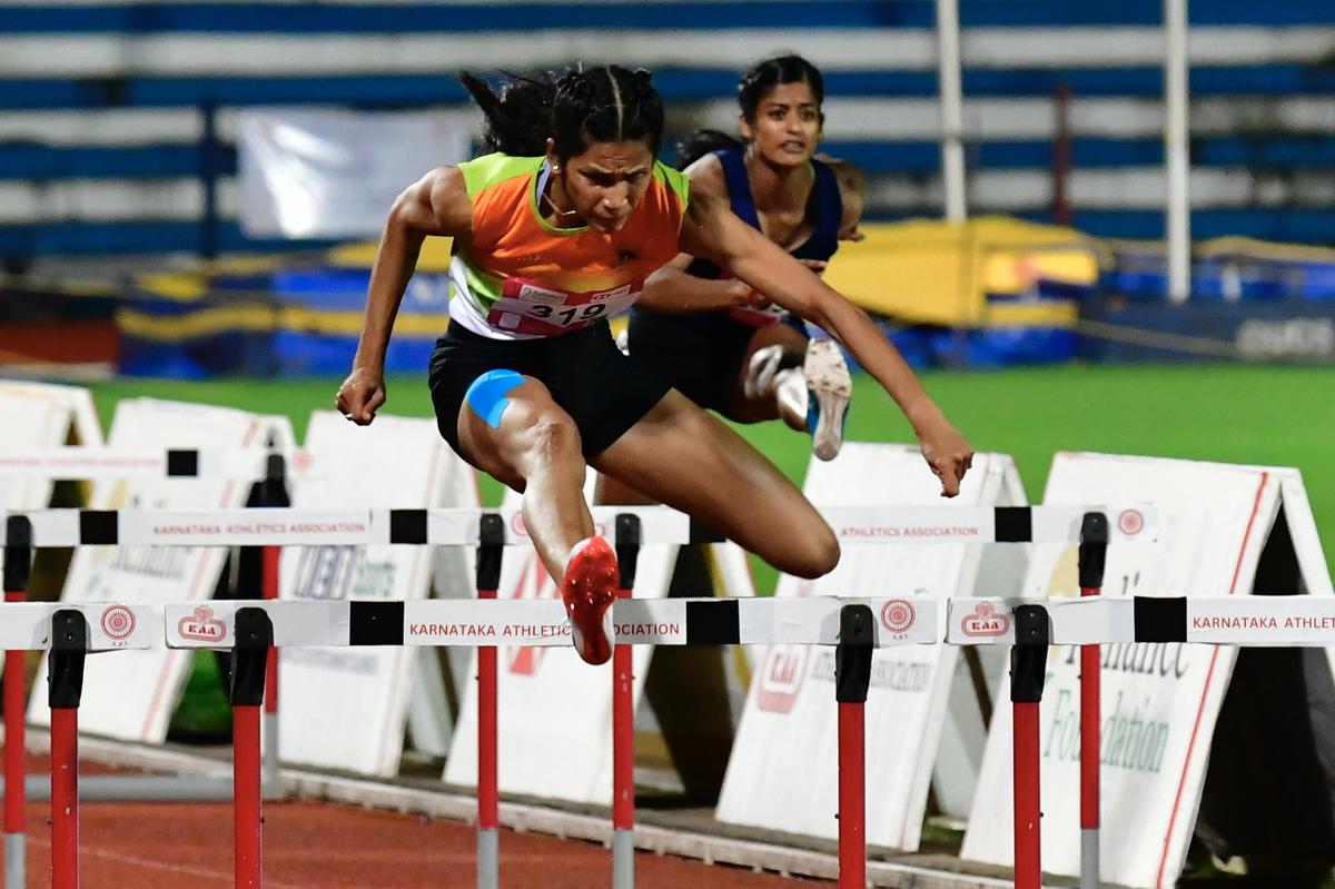 Improved technique: Jyothi has worked on her posture to enhance her natural speed.