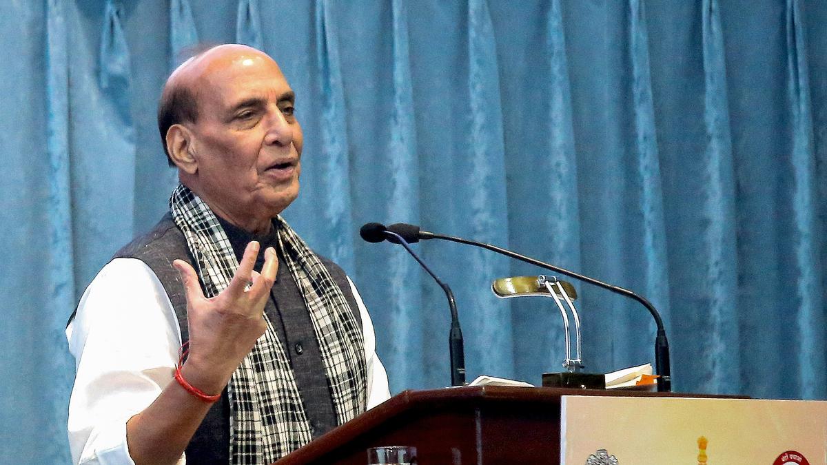 Rajnath dares Rahul to detonate ‘atom bomb of evidence’ against ECI