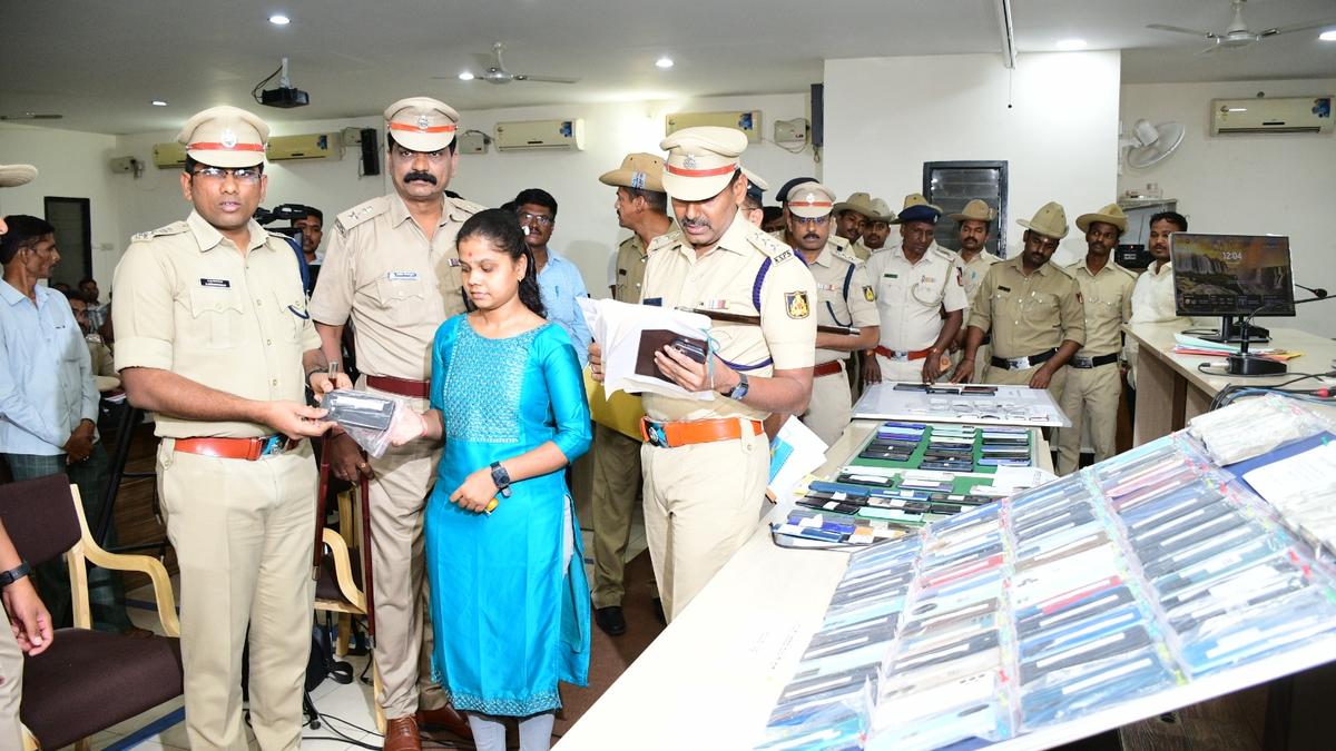55 mobile phones returned to owners