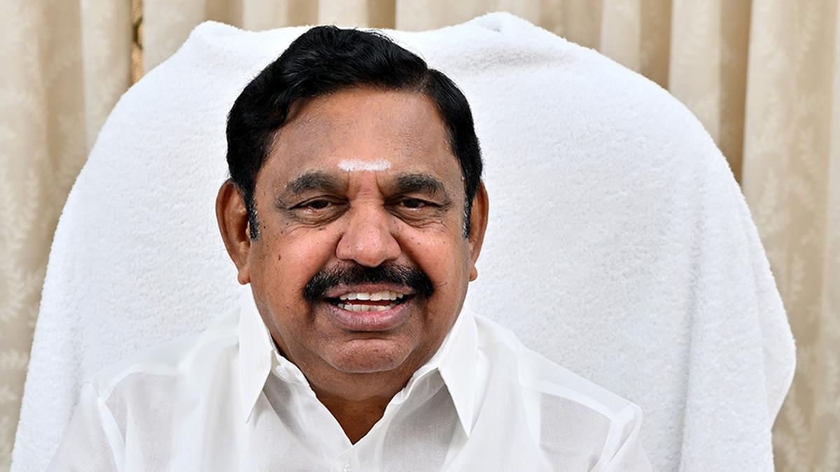 Edappadi Palaniswami questions DMK government over free laptop scheme 