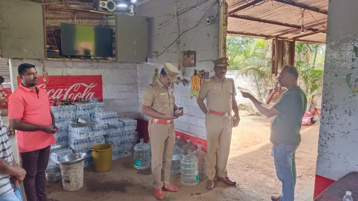 Coimbatore District Police warn action against illegal sale of liquor