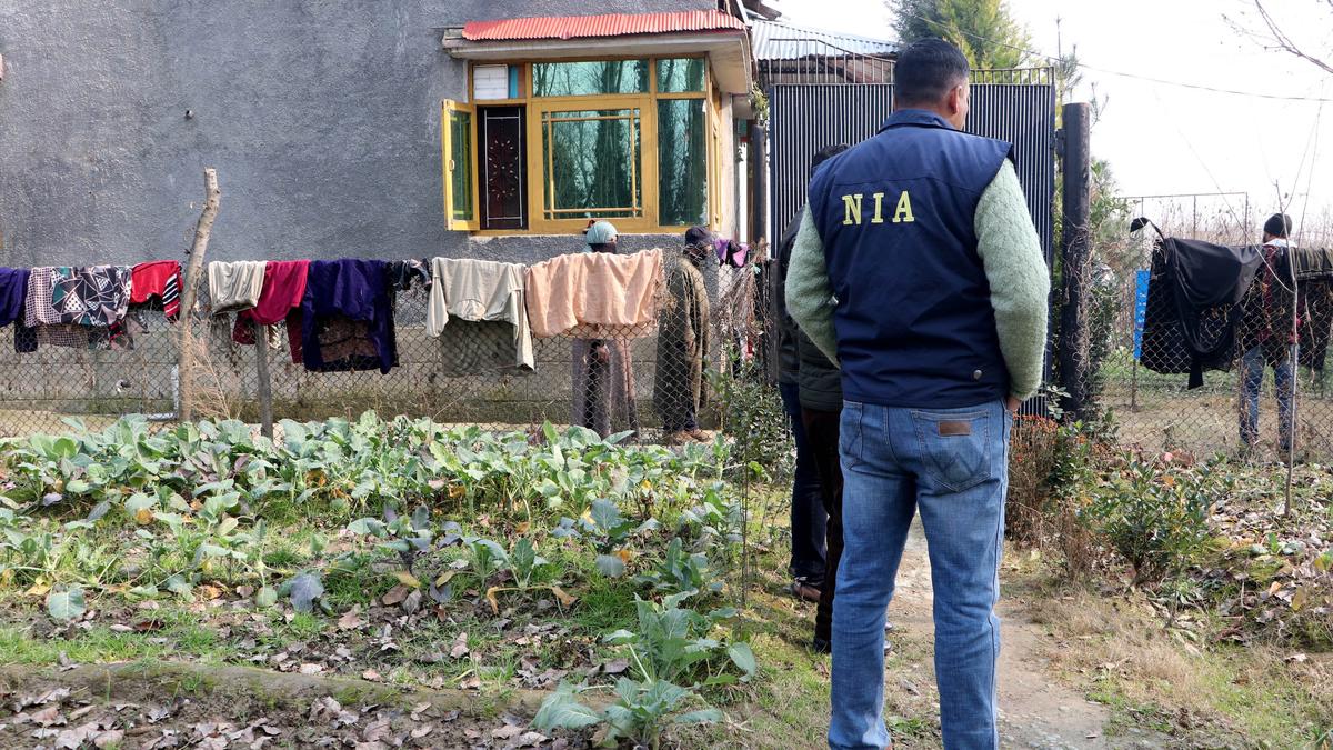 NIA carries out raids in J&K's Sopore
