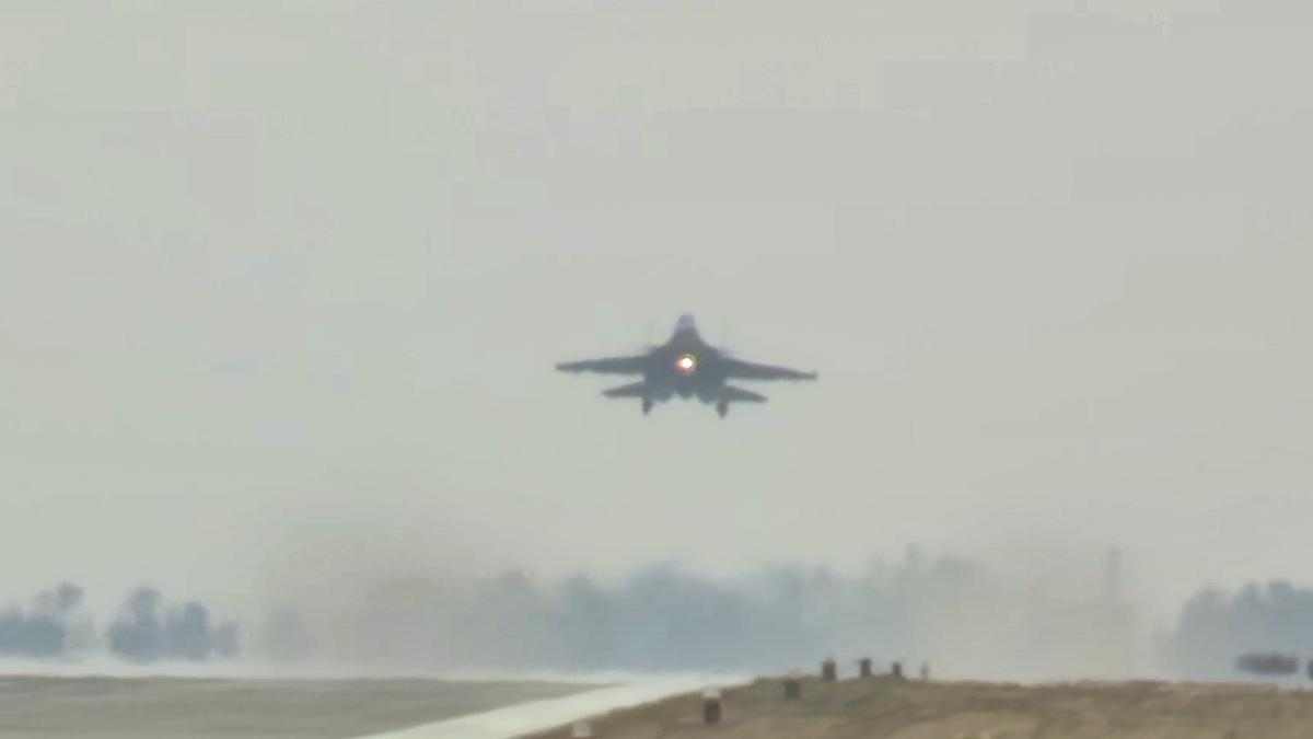 lifestyle indian air force showcases aerial might as fighter jets soar over under construction ganga expresswa