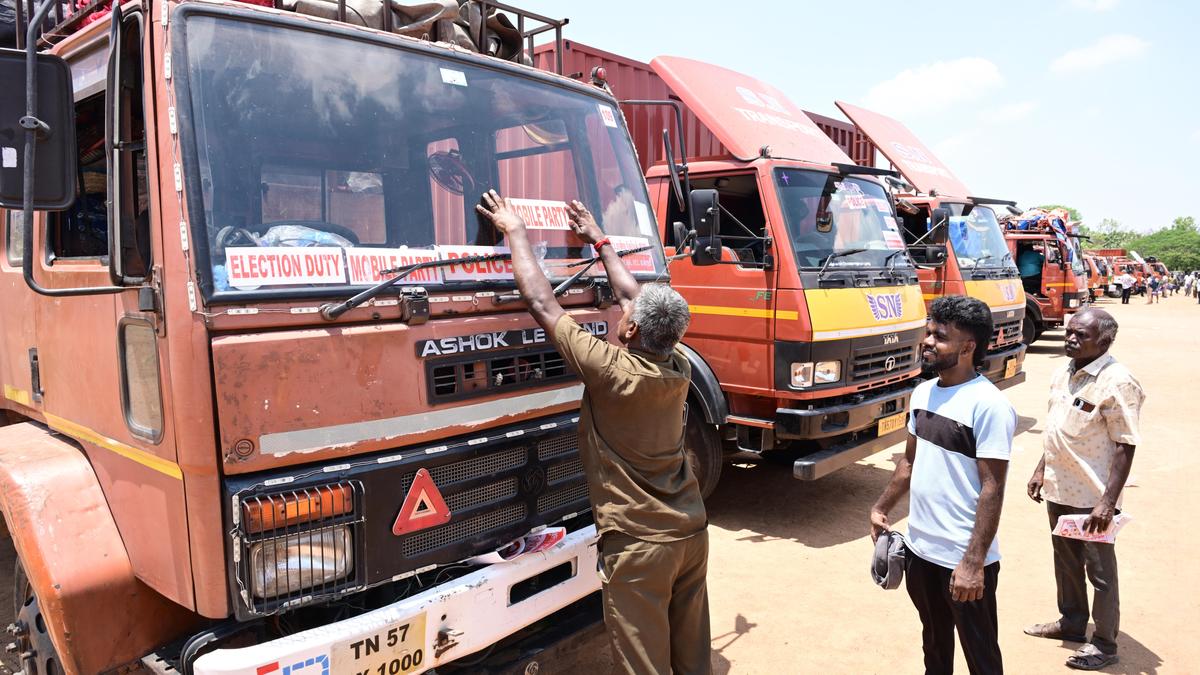 Teams formed to transport poll materials to polling stations