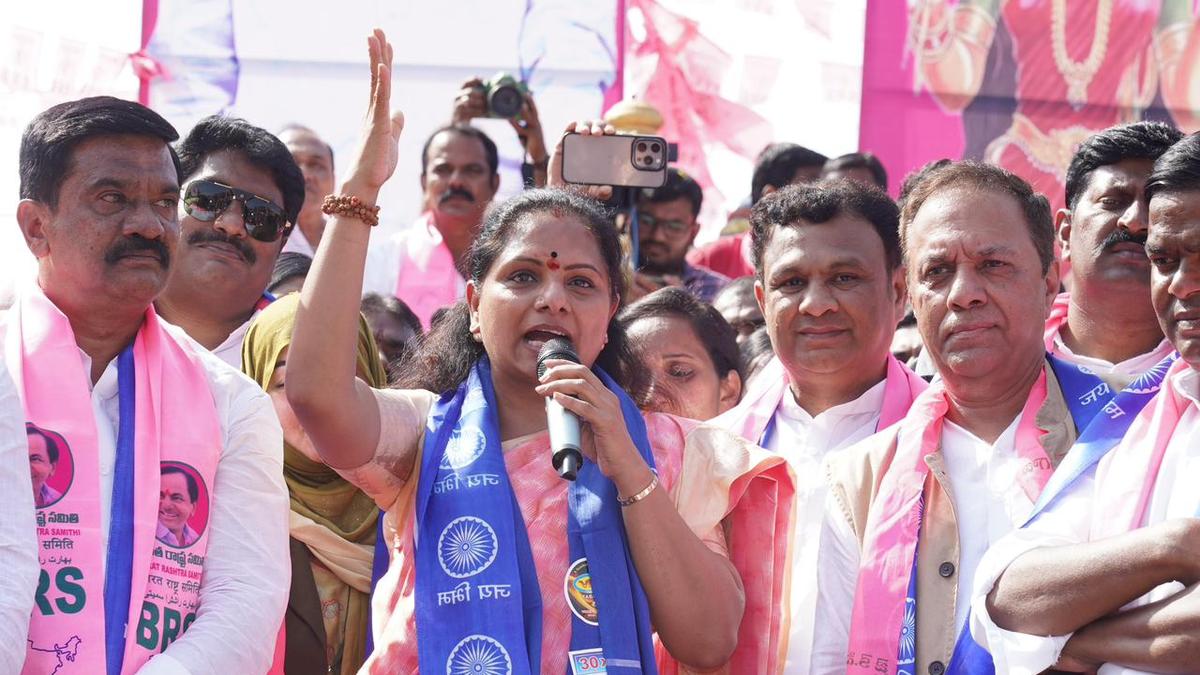 Cases will not deter BRS leaders from voicing public issues: MLC Kavitha