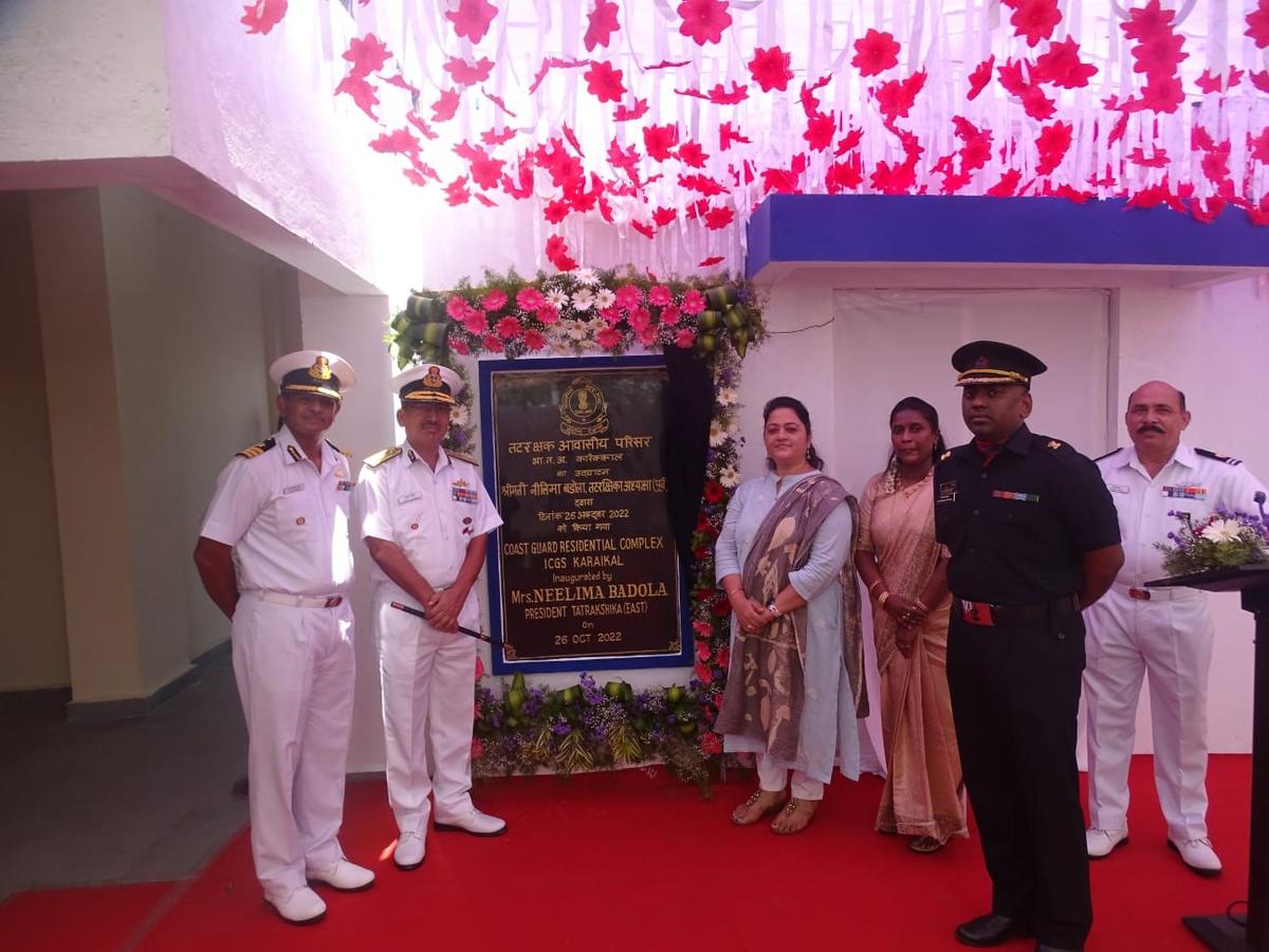 Coast Guard Residential Complex inaugurated