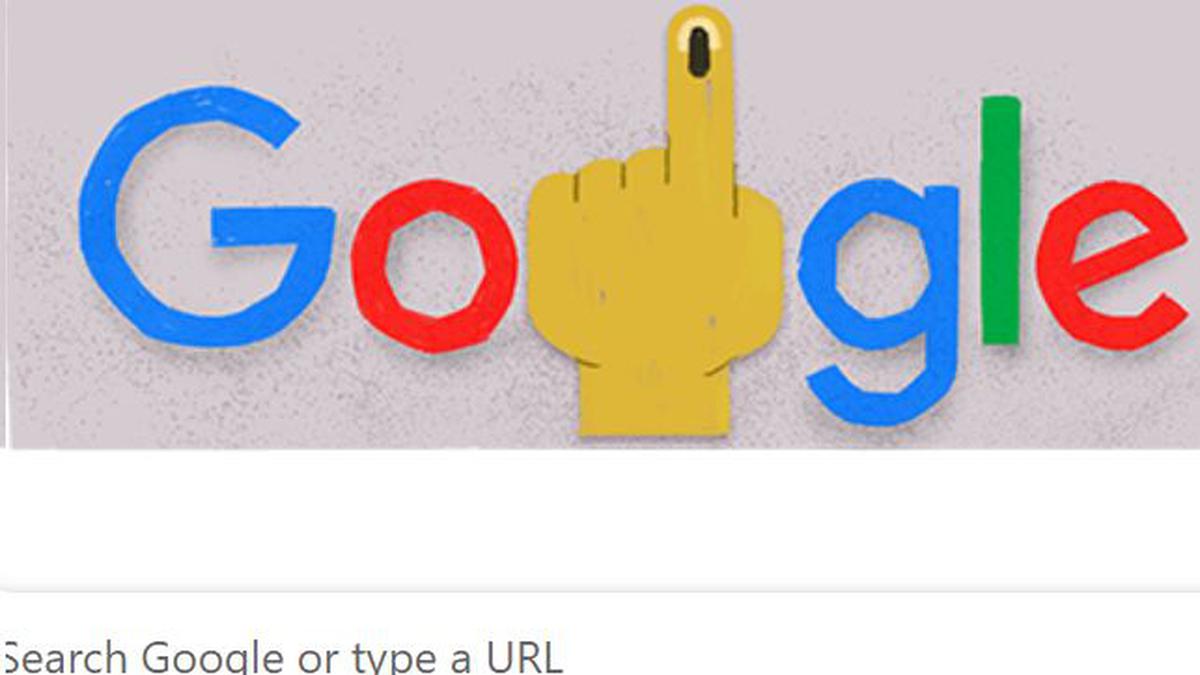 Google Doodle marks first phase of Lok Sabha polls in India