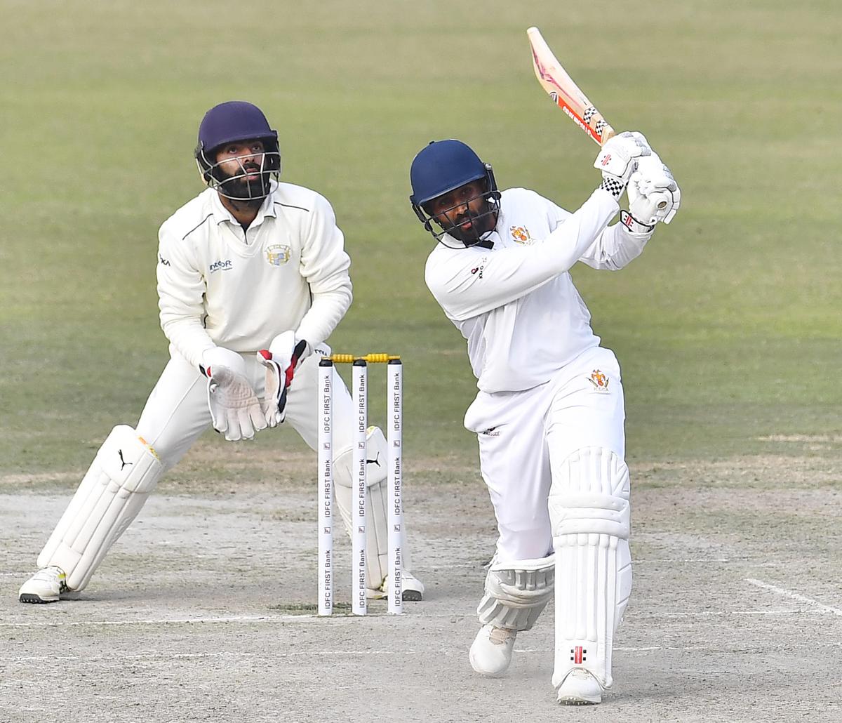 Two stings to his bow: Shreyas wants to influence games with ball and bat. ‘You should be able to score 50 or 100, bat till the last wicket and then deliver 30-35 overs straight up,’ he says.