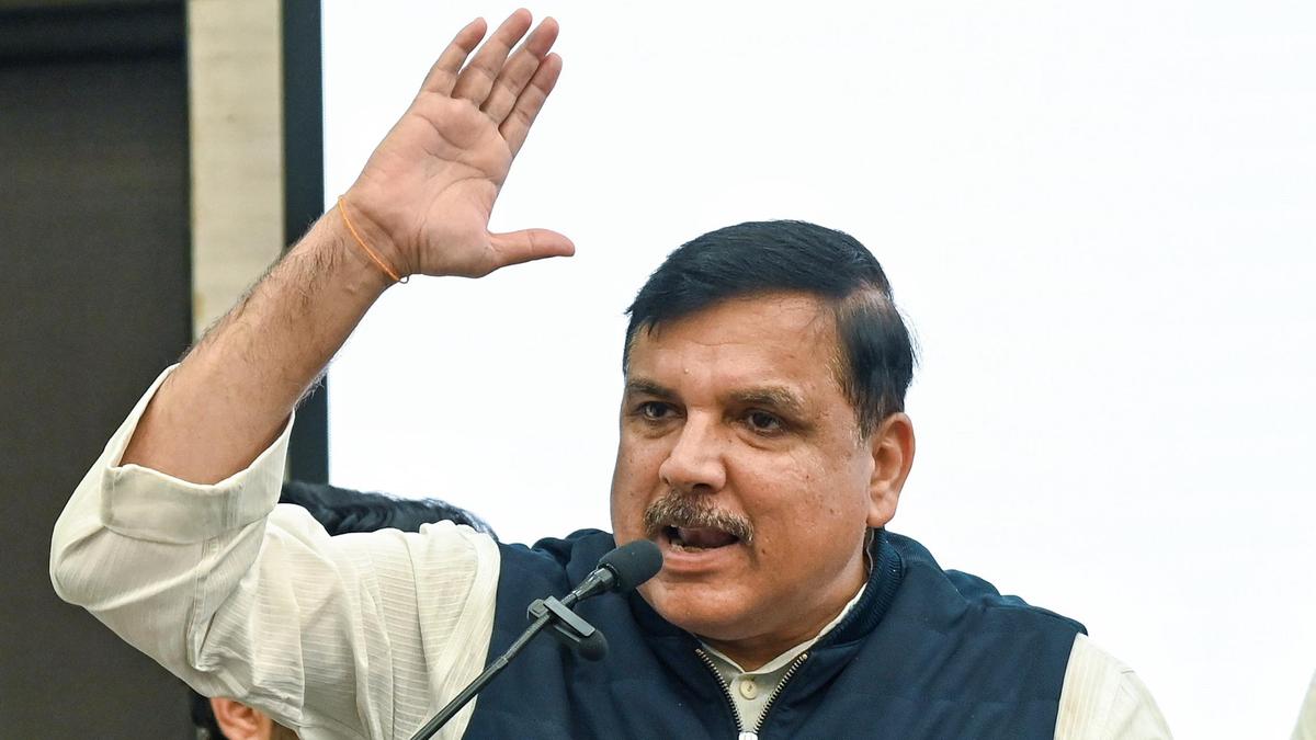 AAP MP Sanjay Singh gives zero-hour notice in Rajya Sabha on demand for strong road safety laws