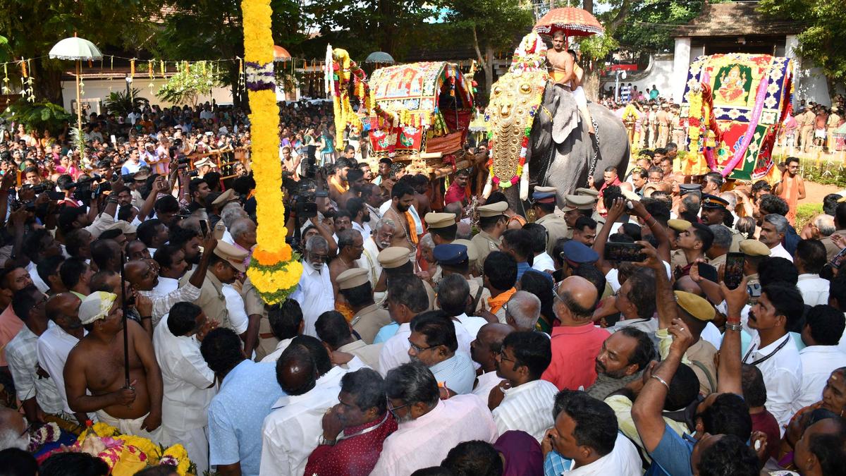 A rare custom continues: deities are taken to Thiruvananthapuram from  Kanniyakumari
Premium
