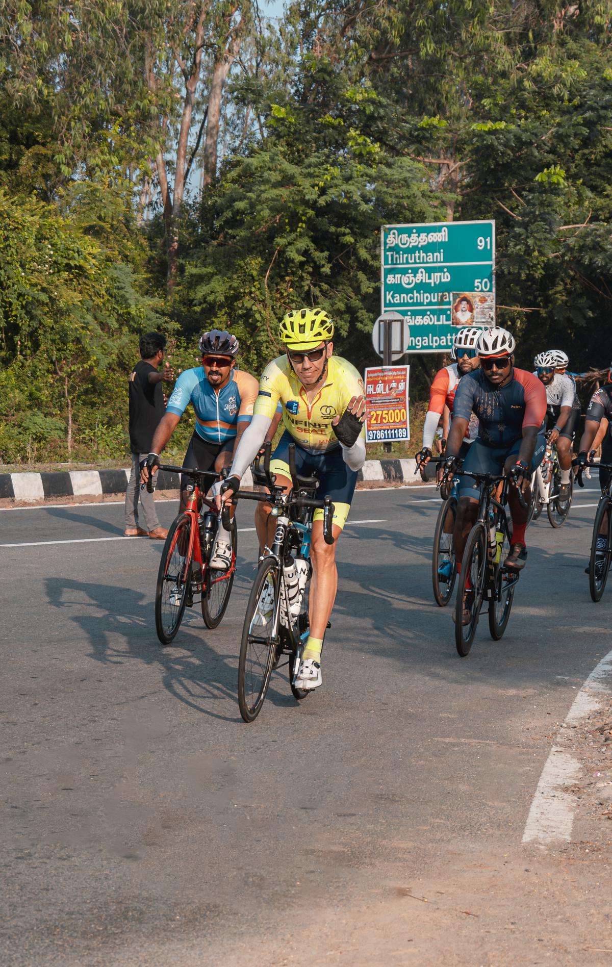 Marko Baloh’s 100-km ride on the outskirts of Chennai