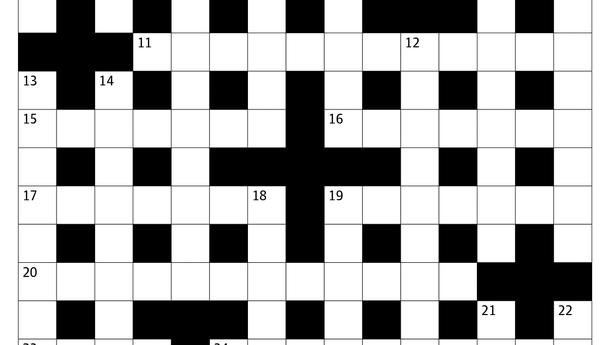 The Sunday Crossword No. 3214