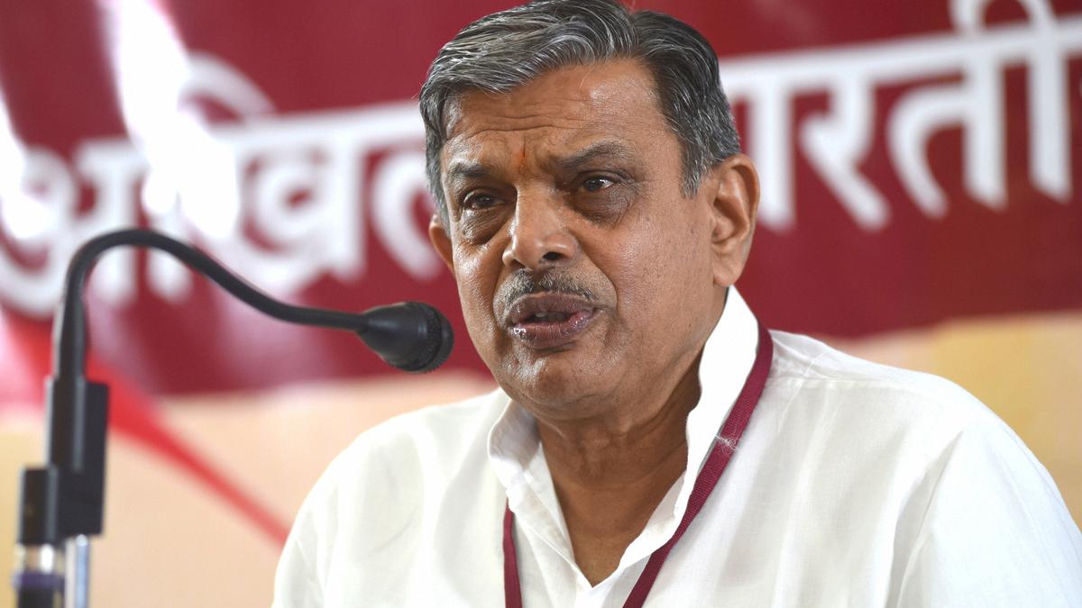 RSS doesn’t decide for the government, says Hosabale