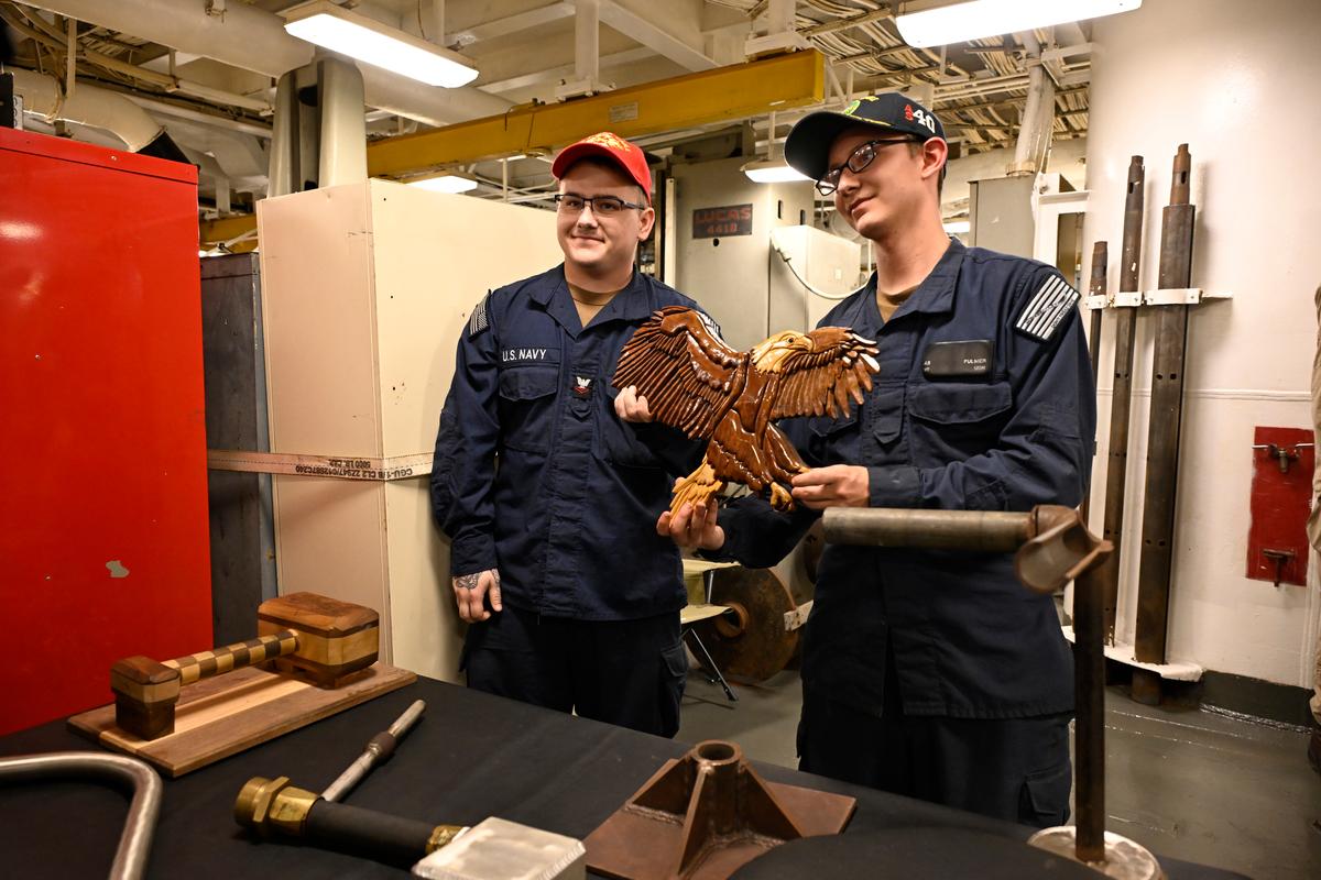 USS Frank Cable, an Emory S. Land-class submarine tender, equipped with a host of facilities arrived at Chennai Port on August 24.
