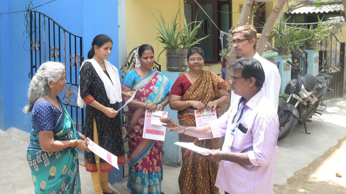 T.N. women’s basic income scheme | Distribution of application forms, tokens begins in Chennai