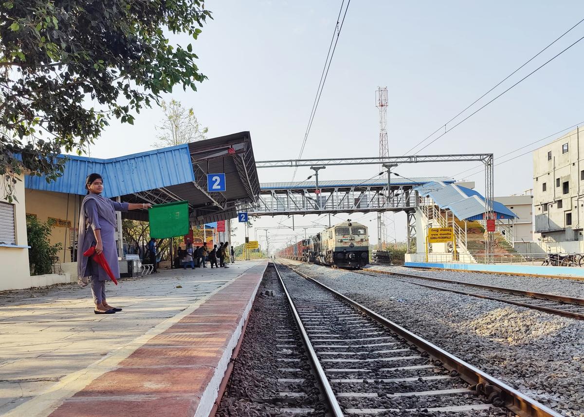 Femaleonly staff at this railway station in Telangana The Hindu