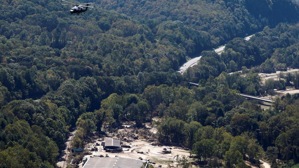 Biden lands in South Carolina to view Hurricane Helene damage, deploys 1,000 troops