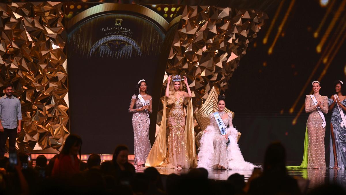 Telangana CM joins Miss World crowning ceremony