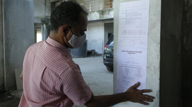 Court attaches Corporation building at Marine Drive