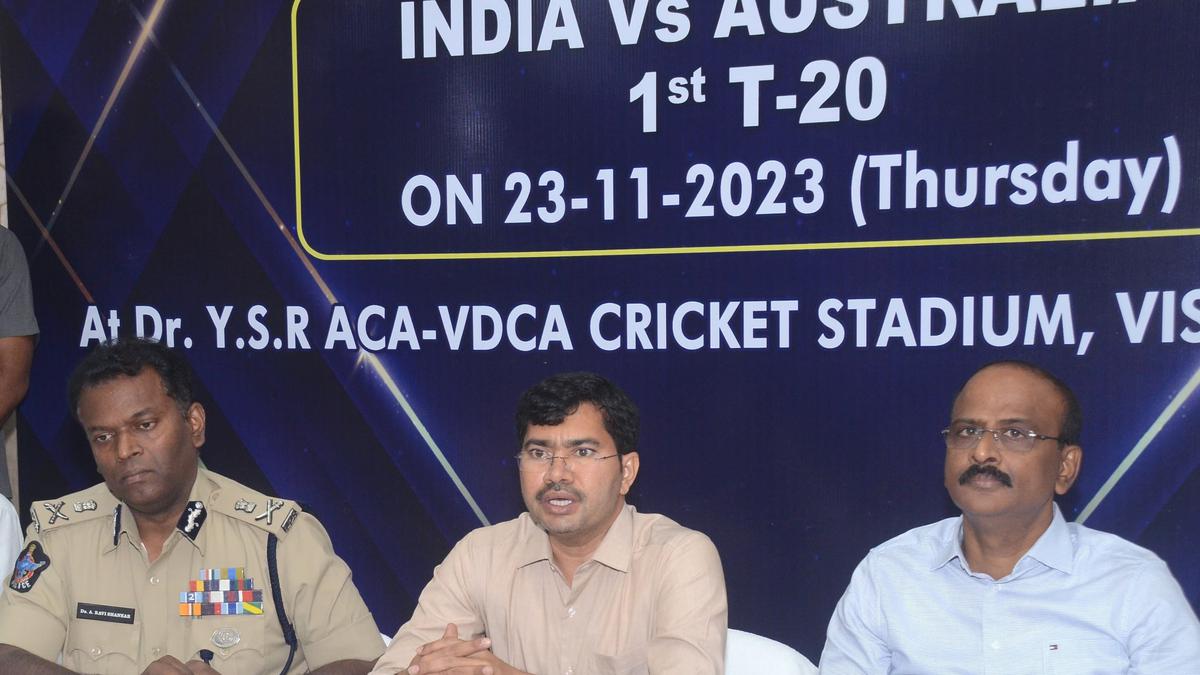 Organising committee holds meeting to discuss arrangements for India-Australia T20 match in Visakhapatnam