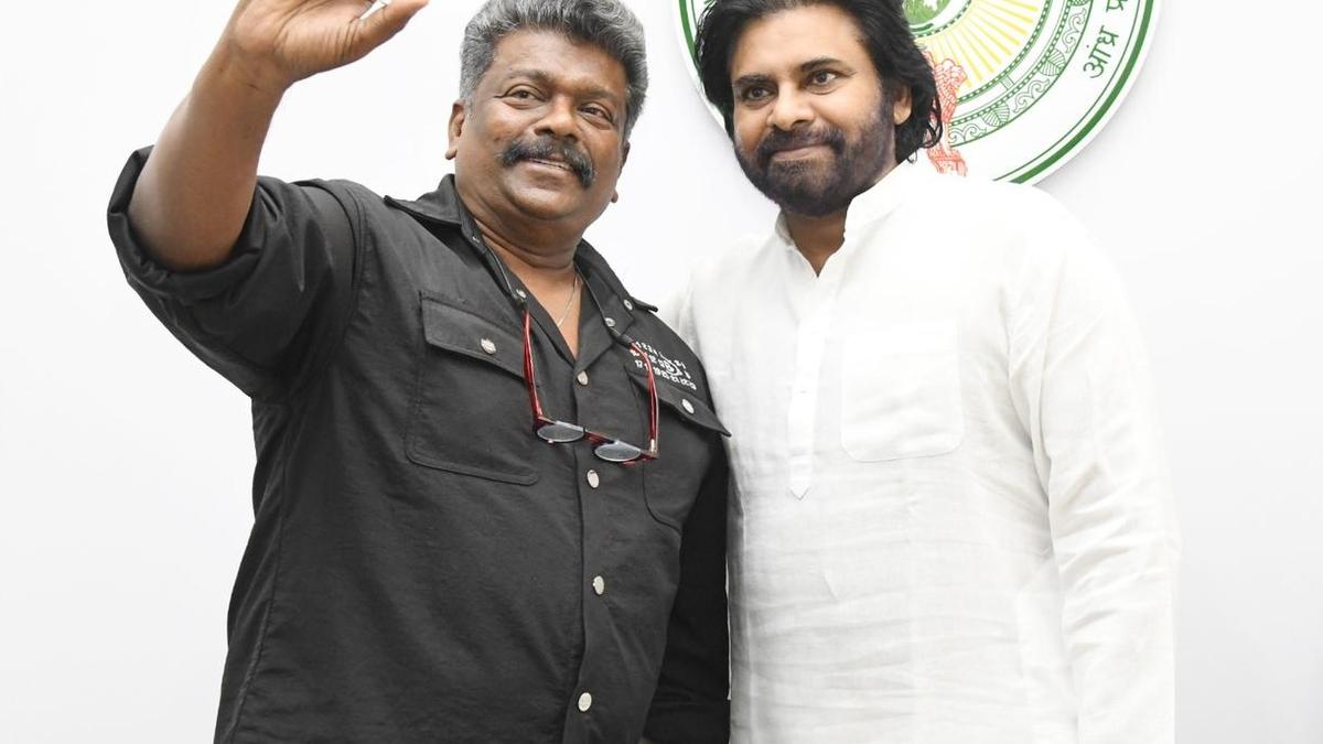 Actor Parthiban meets Deputy CM Pawan Kalyan