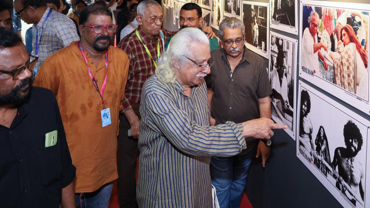 Mrinal Sen photo exhibition at IFFK 2023