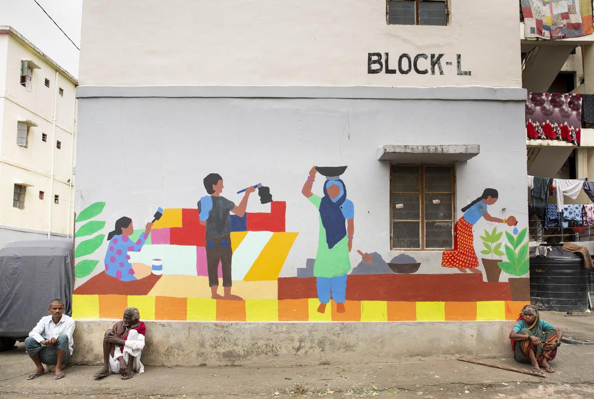 More murals at Marathahalli
