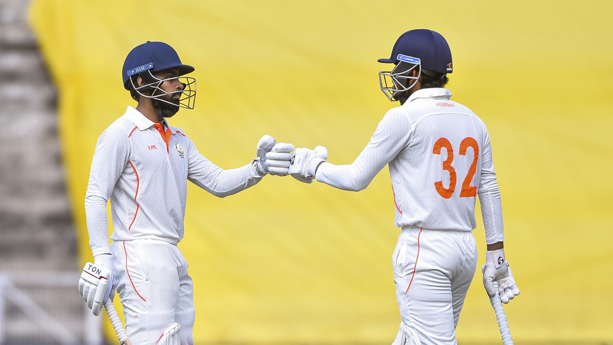 Irani Cup: Atharva Taide stars on a day dominated by left-handers