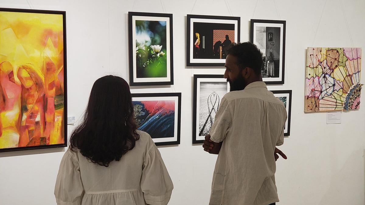 Chitrangan art exhibition in Thiruvananthapuram is a coming together of diverse themes