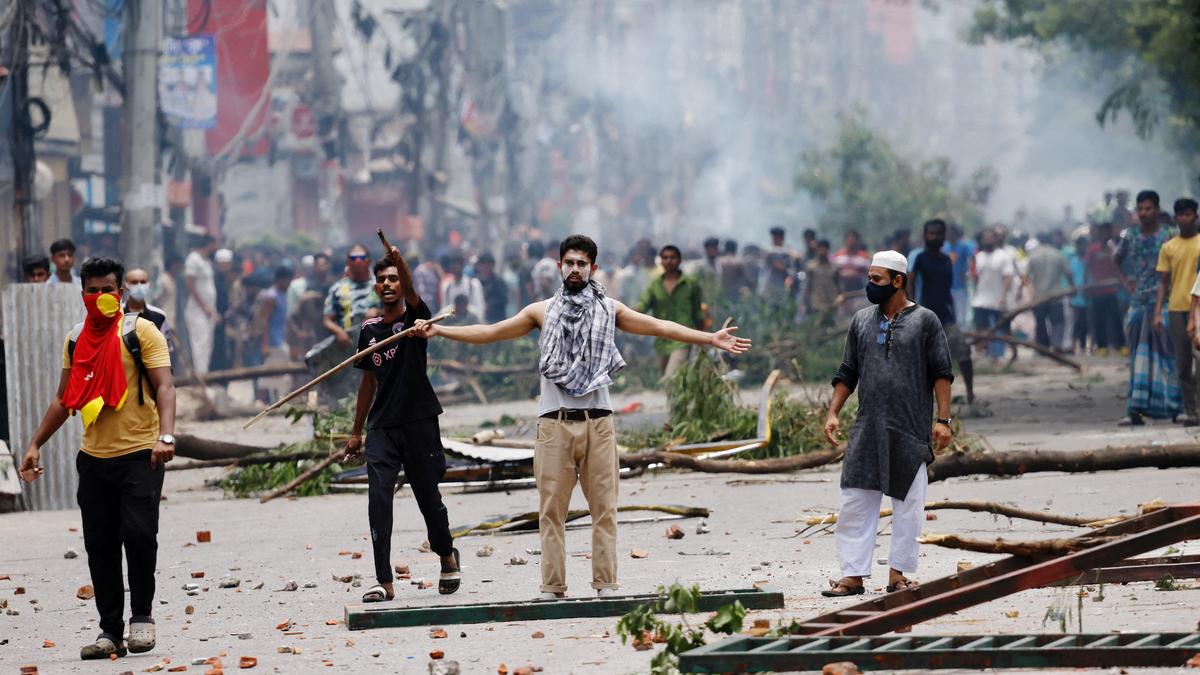 Bangladesh protests: At least 105 dead, TV news off air, jail stormed