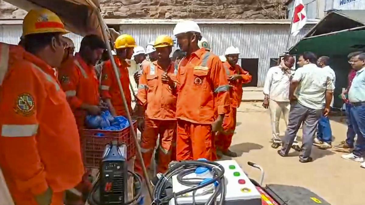 Debris removal from SLBC tunnel stretches on; agonising wait for kin of 8 trapped persons