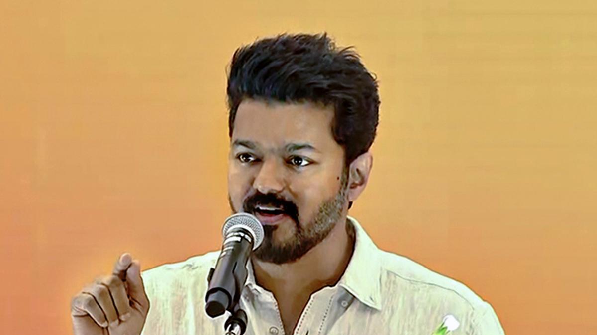 Vijay hoists Tamilaga Vettri Kazhagam’s flag; urges party members to work for welfare of Tamil Nadu 