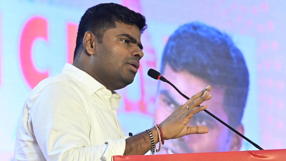CM’s son-in-law Sabareesan met Adani: BJP State president Annamalai