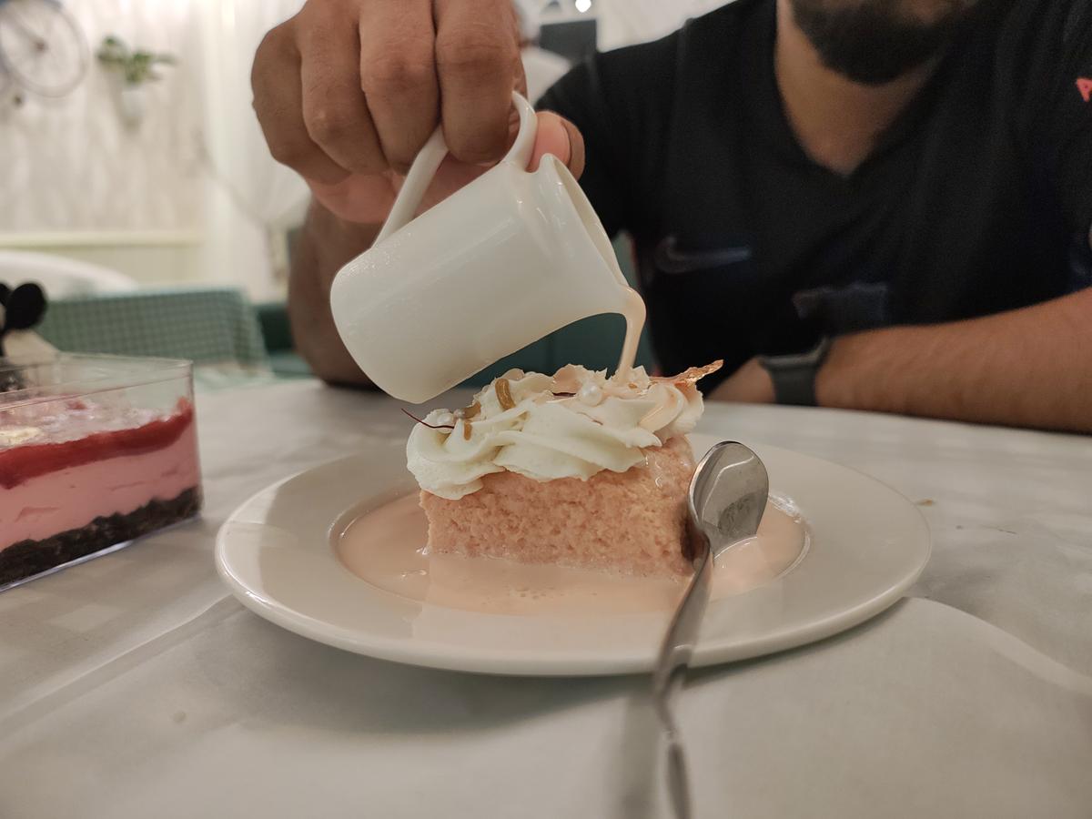 Blush milk cake from Casamigo Blush milk cake from Casamigo