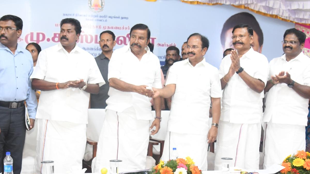 Schemes worth ₹3,000 crore implemented in Salem’s urban local bodies, says Minister Rajendran