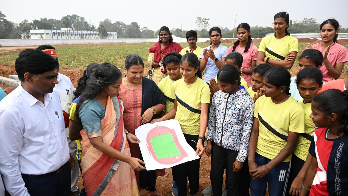 Foundation stone laid for synthetic track in Salem
