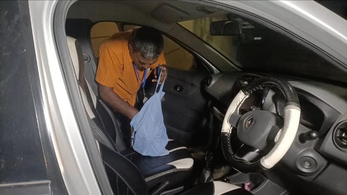 Officials seize tokens from DMK functionary’s car in Erode