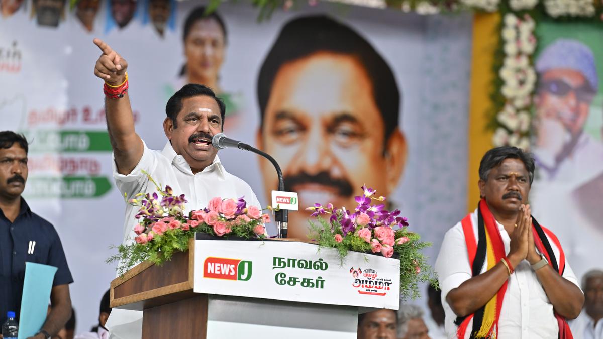 DMK has implemented only 10% of its poll promises, says Palaniswami