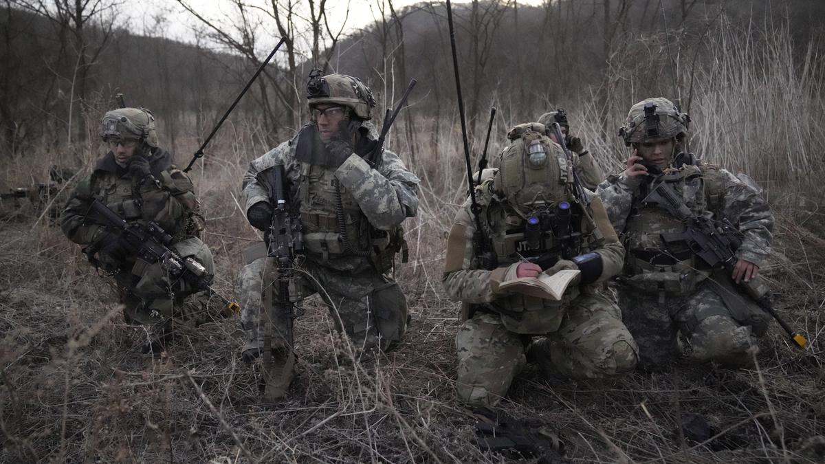 South Korean, U.S. troops will begin major exercises next week in response to North Korean threats