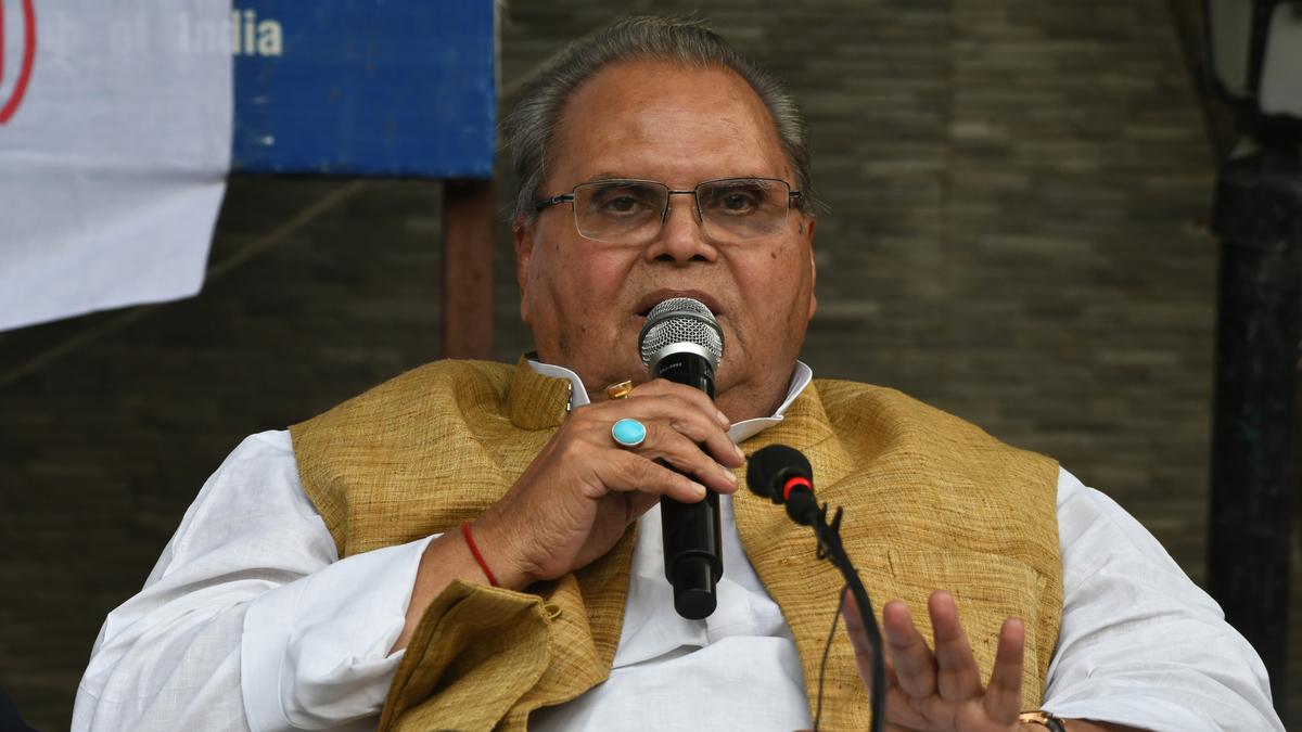 Centre is trying to frame me: former J&K Governor